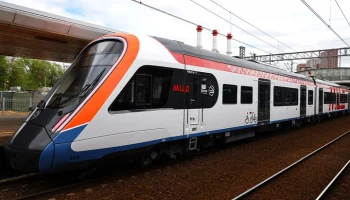 Собянин и Белозеров запустили на линии МЦД поезд нового поколения "Иволга 4.0"
