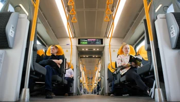 Собянин и Белозеров запустили на линии МЦД поезд нового поколения «Иволга 4.0»