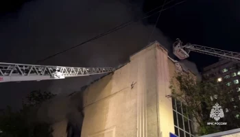 Пожар в здании управы района Соколиная Гора в Москве локализован