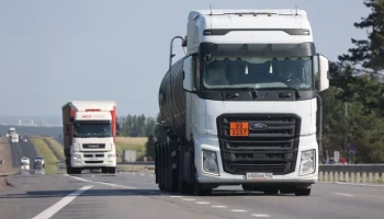 ГИБДД Курганской области ограничила движение грузовиков по федеральным трассам