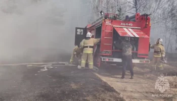 Открытое горение ликвидировано на месте пожара в СНТ в Забайкалье
