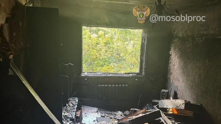 Замыкание проводки могло вызвать смертельный пожар в подмосковном Королеве