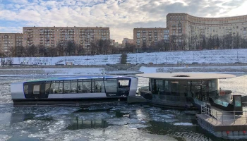Три причала в Москве временно не работают из-за сложной ледовой обстановки