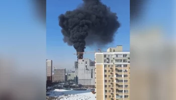 Пожар в строящемся ЖК в Подмосковье потушили