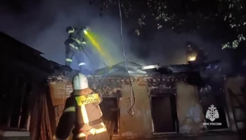 Трое детей погибли при пожаре в частном доме в Тульской области