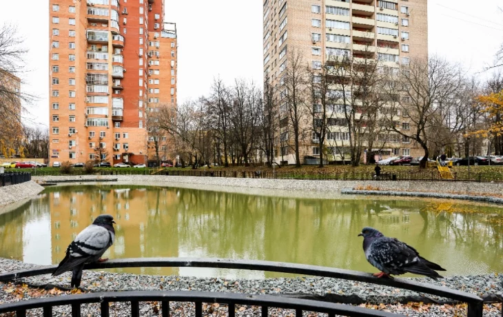 На юго-западе Москвы провели реабилитацию Семеновского пруда