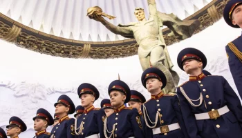 Более 70 воспитанников училища Росгвардии дали клятву кадета в Музее Победы