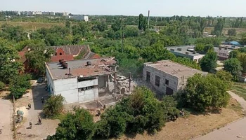 Кровля обрушилась на месте взрыва газа на насосной станции в Волгограде