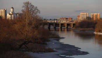 Уровень воды в реке Тобол в Кургане увеличился на 7 см за 12 часов
