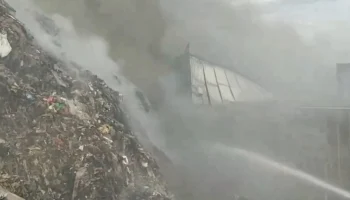 Пожар на площадке с мусором в Щелкове локализован на 9,4 тысячи &laquo;квадратов&raquo;