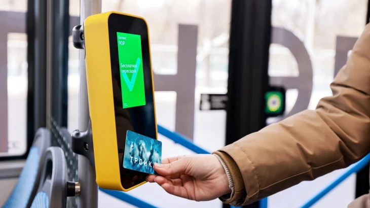 Более 1,8 миллиона бесплатных пересадок совершили пассажиры на наземном транспорте зимой Более 1,8 миллиона бесплатных пересадок совершили пассажиры на наземном транспорте зимой