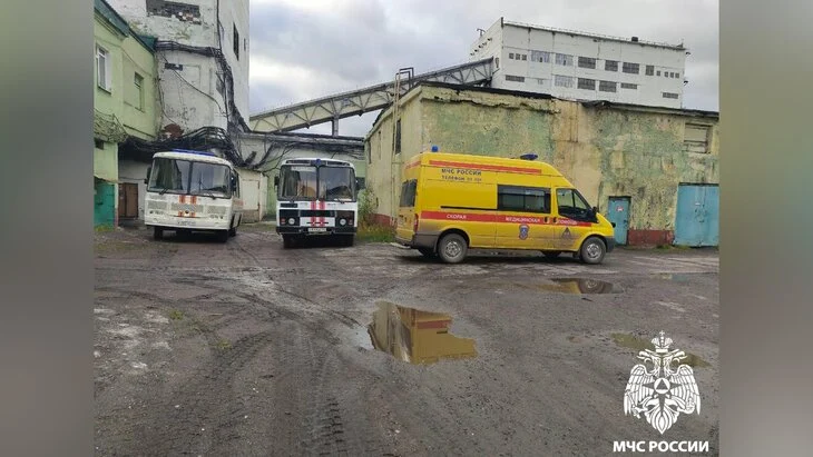 Прорыв воды произошел на шахте "Комсомольская" в Воркуте Прорыв воды произошел на шахте "Комсомольская" в Воркуте