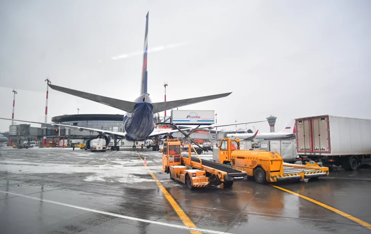 Столичные аэропорты работают штатно в условиях мокрого снега