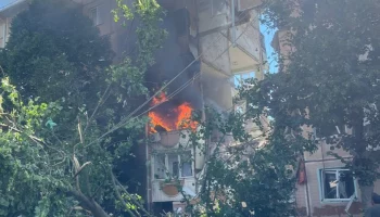 Гладков: Подъезд многоквартирного дома обрушился в Шебекине от обстрела ВСУ