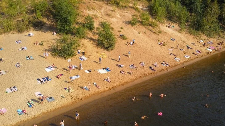 Количество разрешенных для купания зон увеличили в Москве до пяти Количество разрешенных для купания зон увеличили в Москве до пяти