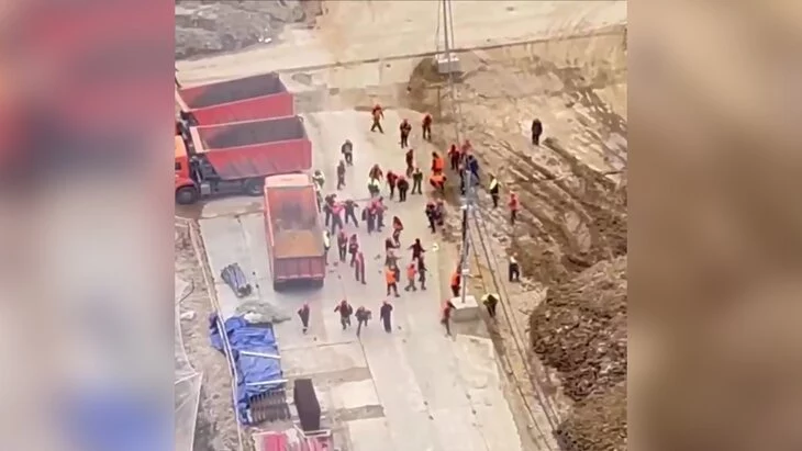 Уголовное дело возбудили после драки рабочих на стройке на востоке Москвы Уголовное дело возбудили после драки рабочих на стройке на востоке Москвы