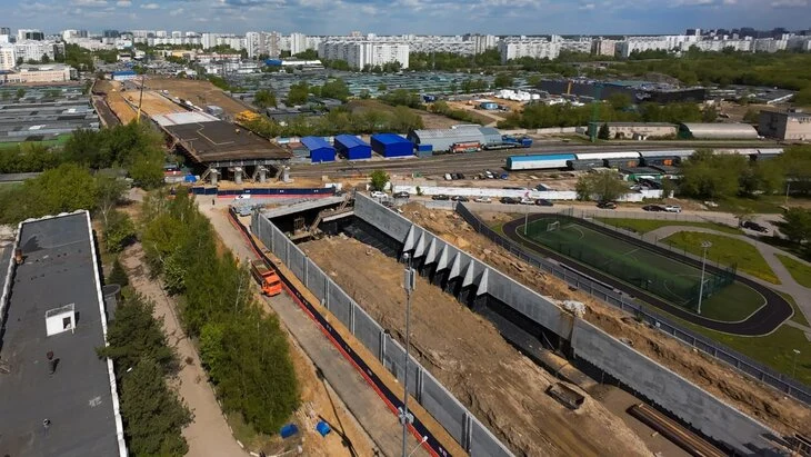 Собянин: строительство ж/д путепровода на северо-востоке Москвы завершится в 2025 году Собянин: строительство ж/д путепровода на северо-востоке Москвы завершится в 2025 году