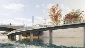 Собянин: пешеходный мост на Болотной набережной достроят до конца года