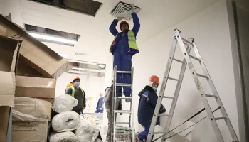 Общественная проверка хода капремонта поликлиники состоялась в Выхине-Жулебине