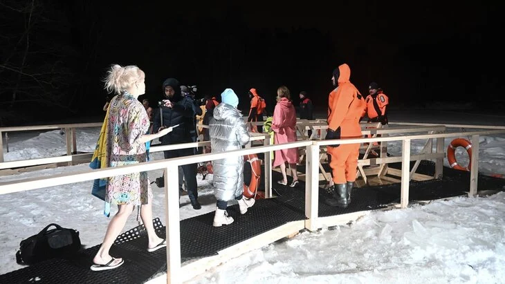 Крещенские купания организуют на 40 площадках в Москве Крещенские купания организуют на 40 площадках в Москве