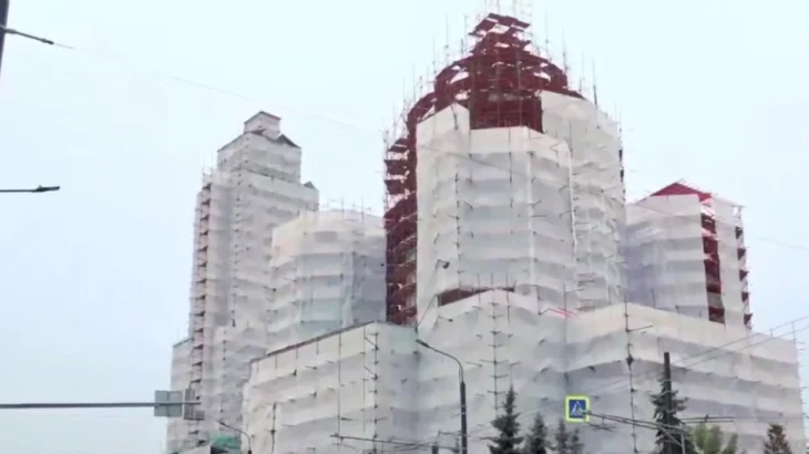 Собянин объявил о начале реставрации фасадов собора Богоявления в Елохове Собянин объявил о начале реставрации фасадов собора Богоявления в Елохове