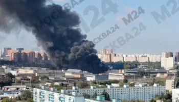 Площадь пожара в подмосковных Люберцах выросла до 2 тысяч "квадратов"