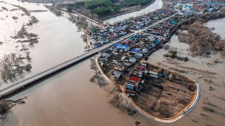 Уровень воды в реке Ишим в Тюменской области вырос на 13 сантиметров