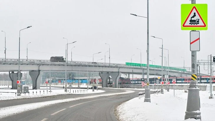 Собянин: завершилось строительство новой дороги около станции Остафьево МЦД-2 Собянин: завершилось строительство новой дороги около станции Остафьево МЦД-2