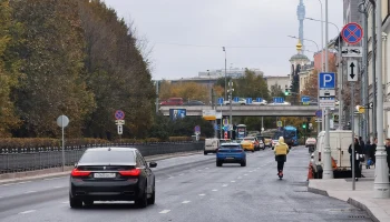 Ограничения движения временно введут в районе Цветного бульвара 13 сентября