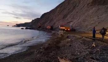 Власти: тихое море позволит собрать максимум мазута возле кормы "Волгонефти 239"