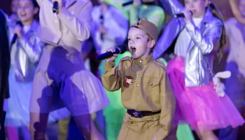 Около 100 юных артистов выступили в Музее Победы в последние выходные сентября