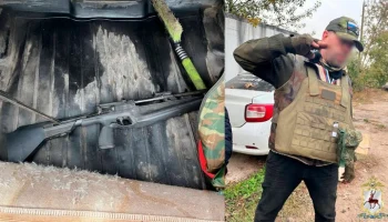 Мужчину в бронежилете и с винтовкой задержали в Нижнем Новгороде