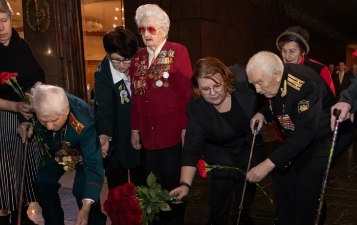 Ветераны почтили память героев Сталинградской битвы в Музее Победы Ветераны почтили память героев Сталинградской битвы в Музее Победы