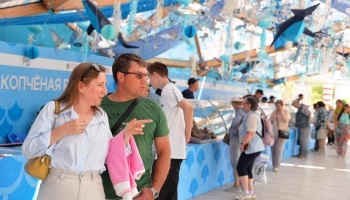 Более 22 тонн рыбы и морепродуктов приобрели на столичном фестивале за первые дни