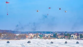 Учения по отработке действий в паводок и пожароопасный период проведены в Москве