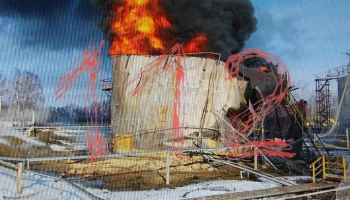 Пожар произошел в Губкинском городском округе Белгородской области