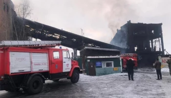 В МЧС сообщили о пожаре на территории Шагонарской ТЭЦ в Тыве