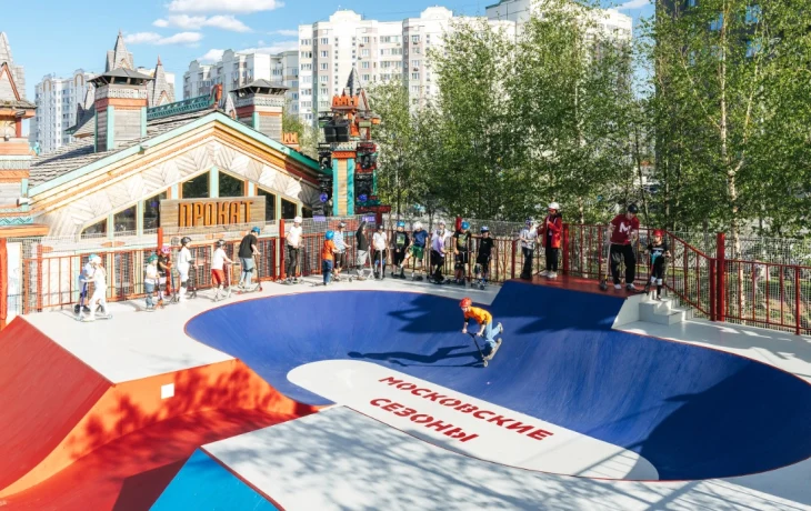 Спортивные локации «Московских сезонов» открылись в Москве Спортивные локации «Московских сезонов» открылись в Москве