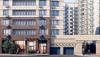 Строительство дома по реновации началось на улице Введенского