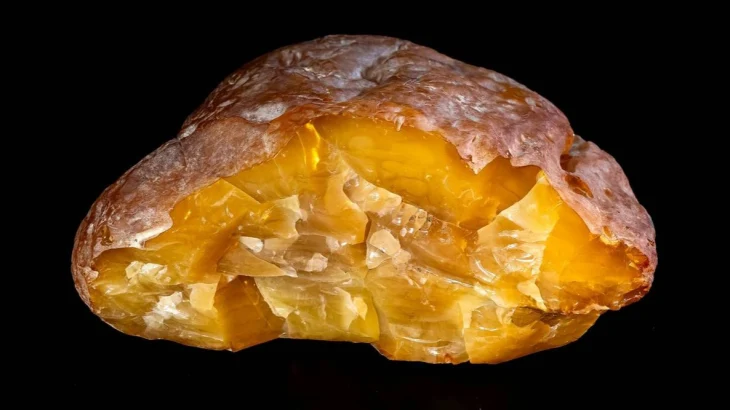 Янтарь весом 2,37 килограмма добыли в Калининградской области Янтарь весом 2,37 килограмма добыли в Калининградской области