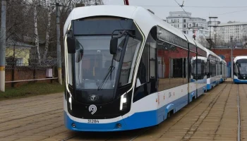 Трамваи шести маршрутов задерживаются на Краснопрудной улице
