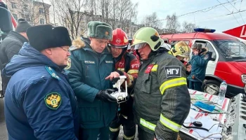 Открытое горение в многоквартирном доме в центре Ярославля ликвидировали