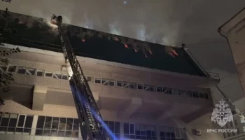 Пожар в Доме культуры в Москве ликвидирован