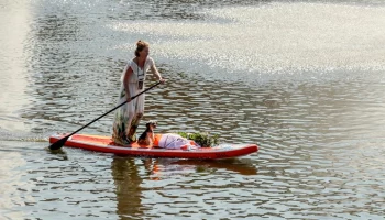 Костюмированный заплыв на сап-досках пройдет в Москве 15 сентября