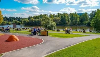 В Москве завершено благоустройство на территории Большого городского пруда
