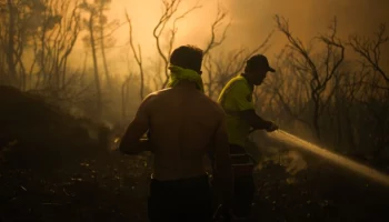 Лесные пожары охватили три провинции Турции