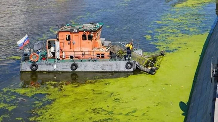 Коммунальный флот собрал с водной акватории Москвы более 600 тонн мусора с начала года