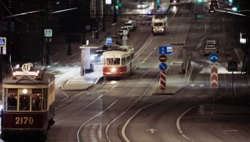 Генеральная репетиция парада трамваев прошла в Москве