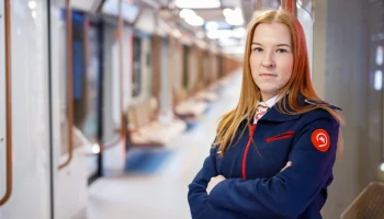 Первая женщина-машинист приступила к работе на БКЛ