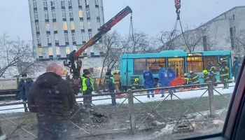 В МВД назвали предварительную причину ДТП с автобусом в Санкт-Петербурге
